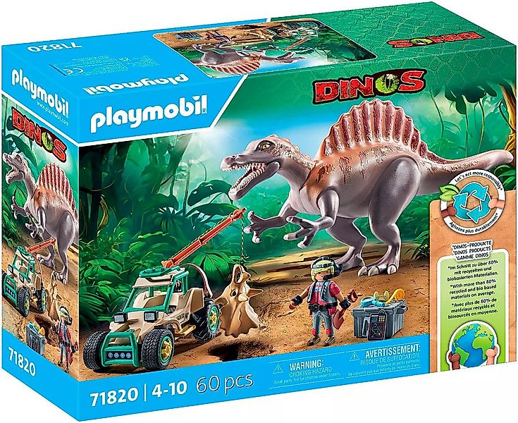 Playmobil® Spinosaurus-Angriff auf Dino-Ausgrabung (71820), Playmobil Dinos günstig online kaufen