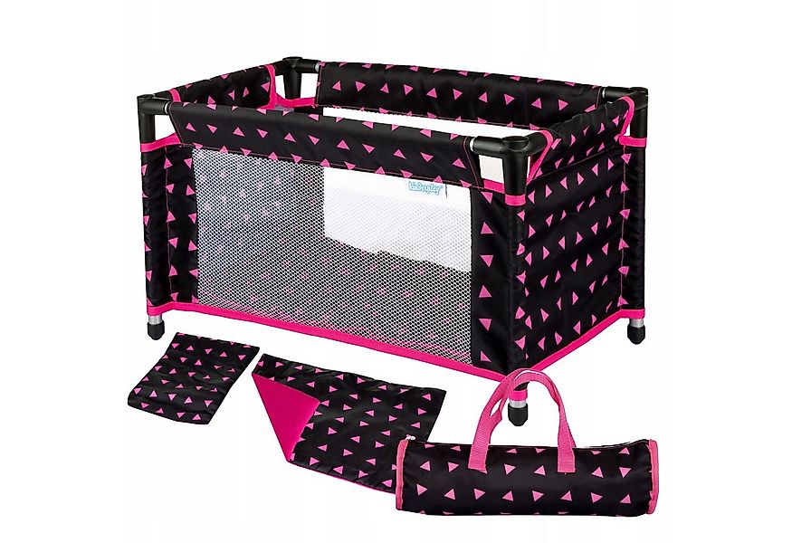kinderplay Puppenbett Puppenreisebett mit Tasche – faltbar – für Puppen bis günstig online kaufen