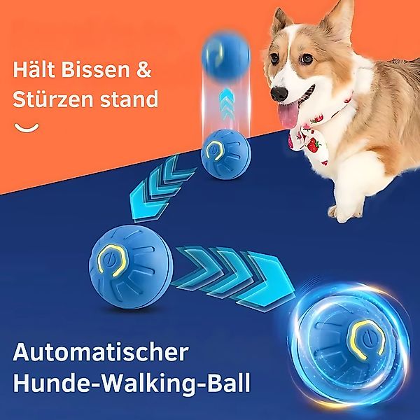 HS.SUPPLY Tier-Intelligenzspielzeug Hundespielzeug bewegender Ball, Moving günstig online kaufen