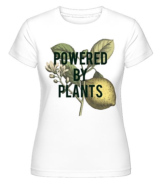 Powered By Plants · Shirtinator Frauen T-Shirt günstig online kaufen