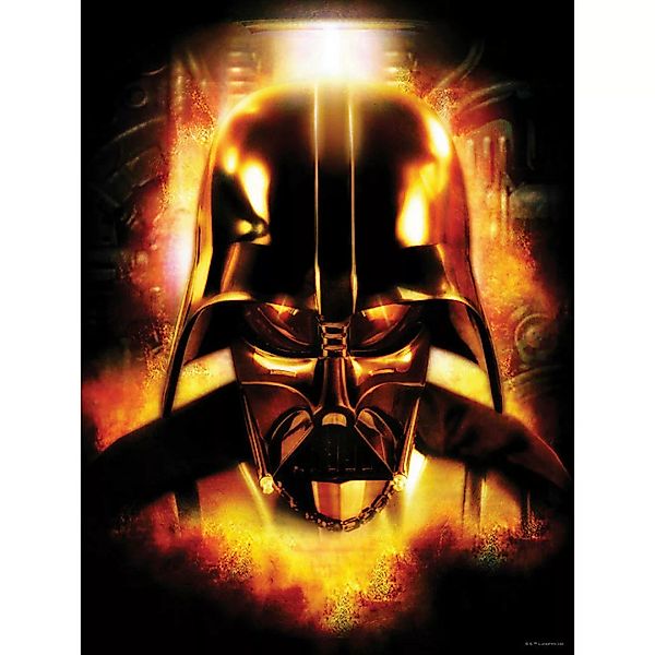 Komar Wandbild Star Wars Classic Vader Head Star Wars B/L: ca. 30x40 cm günstig online kaufen
