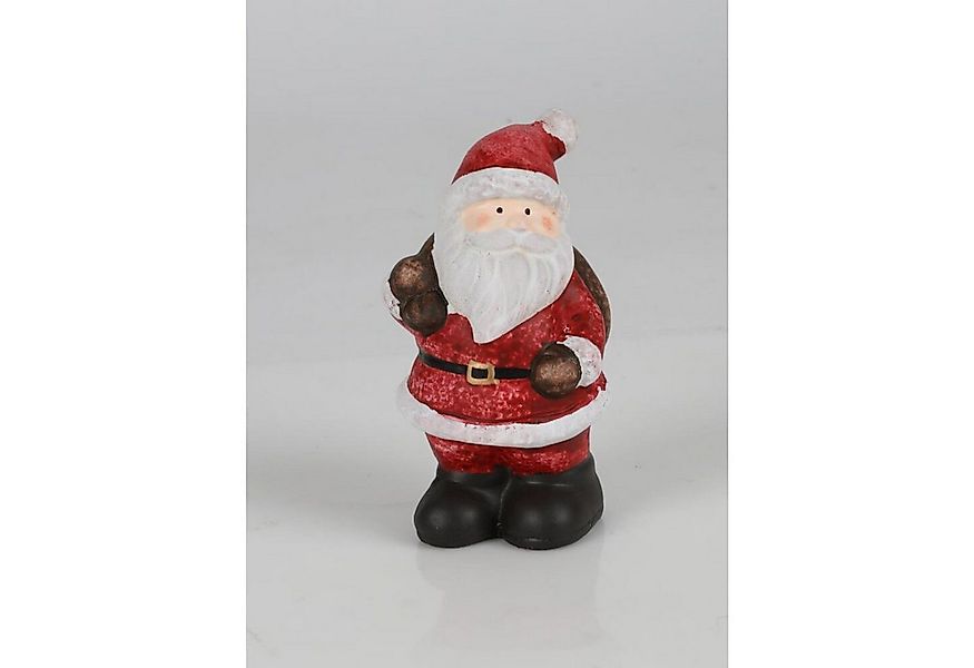 BURI Dekofigur Weihnachtsmann stehend Weihnachtsdeko Weihnachtsfigur Dekofi günstig online kaufen