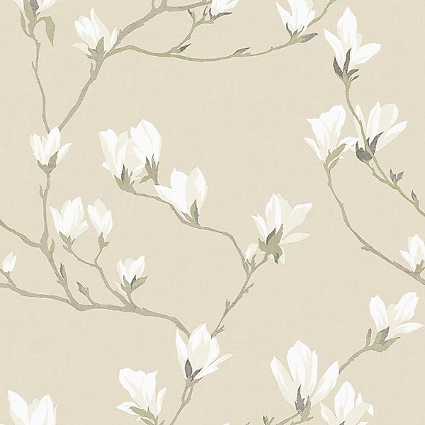 Laura Ashley Vliestapete Magnolia Grove Dusky Seaspray 10,05 x 0,52 m günstig online kaufen