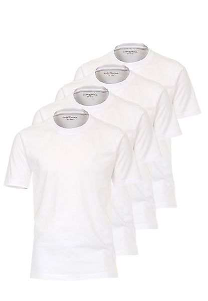 CASAMODA T-Shirt 4er Pack Basic (Spar-Set, günstig online kaufen