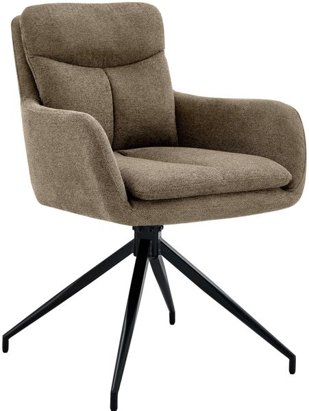 CLP Esszimmerstuhl Somers, Stoffbezug, schwenkbarer Polsterstuhl günstig online kaufen