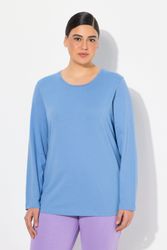 Ulla Popken T-Shirt Shirt Slim Rundhalsausschnitt günstig online kaufen