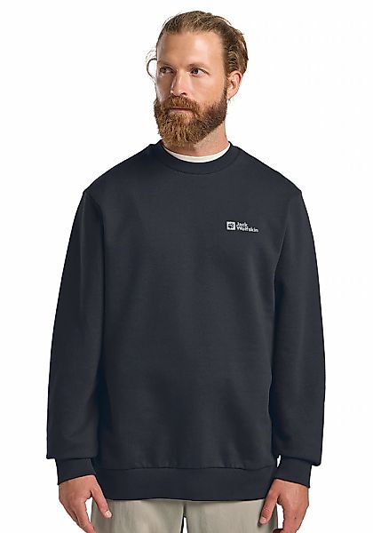 Jack Wolfskin Langarmshirt "ESSENTIAL CREWNECK M" günstig online kaufen