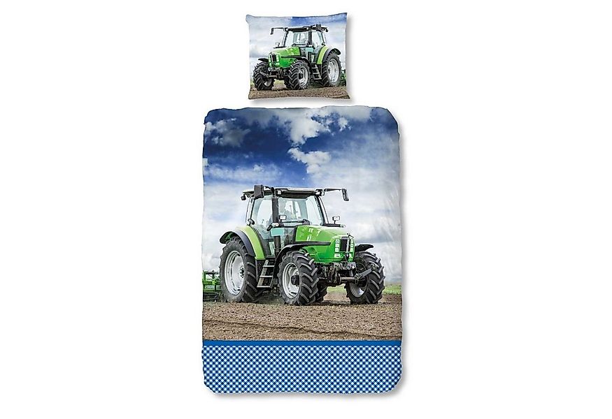 Traumschloss Bettwäsche Comfort Baumwolle, Flanell, 2 teilig, Traktor,Treck günstig online kaufen