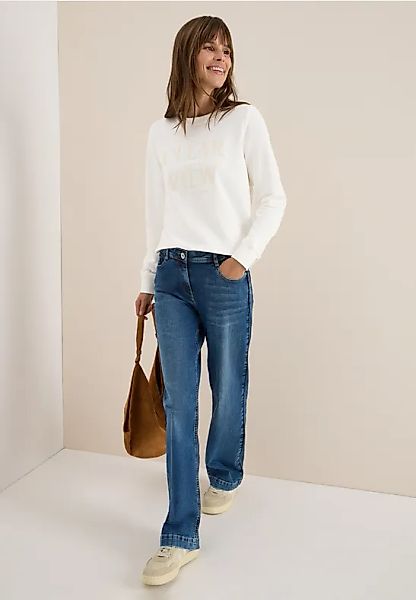 CECIL Sweatshirt mit Wording günstig online kaufen