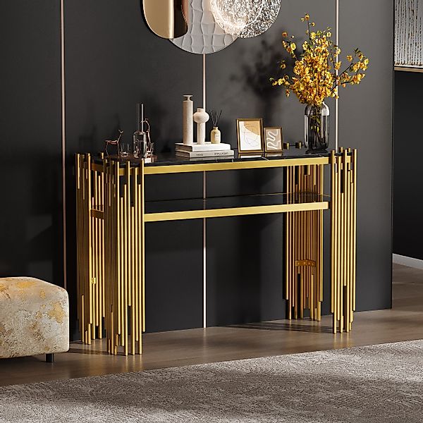 BlingBin Beistelltisch Mid-Century Modern Konsolentisch, Wohnzimmertisch günstig online kaufen