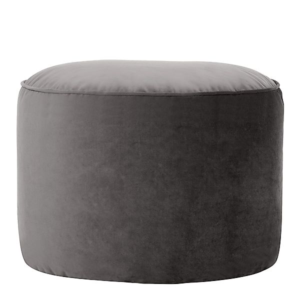 icon Pouf XL aus Plüschsamt „Milano“, mit Füllung günstig online kaufen