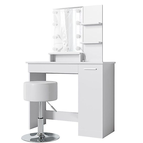 Vicco Schminktisch Julia, Weiß, 90 cm günstig online kaufen
