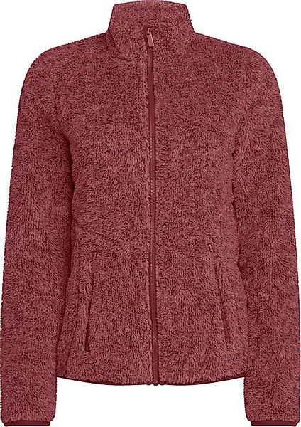 McKINLEY Strickfleecejacke Da.-Fleece-Jacke Laura wms MELANGE/RED DARK günstig online kaufen