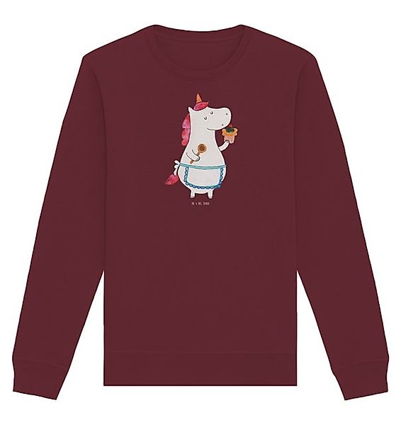Mr. & Mrs. Panda Longpullover Einhorn Küche Größe S - Burgundy - Geschenk, günstig online kaufen
