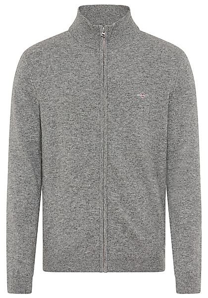 Gant Strickjacke EXTRAFINE LAMBSWOOL ZIP CARDIGAN günstig online kaufen