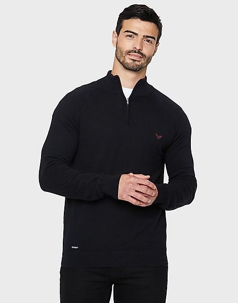 Threadbare Rundhalspullover Lawson (1-tlg) mit Reißverschluss am Kragen günstig online kaufen