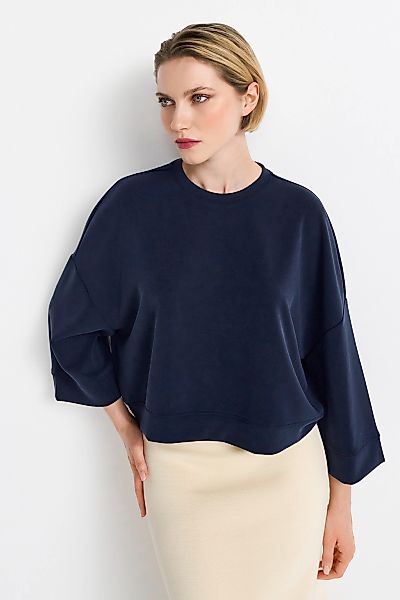RICHROYAL Kurzarmshirt Tencel peached Shirt modische günstig online kaufen