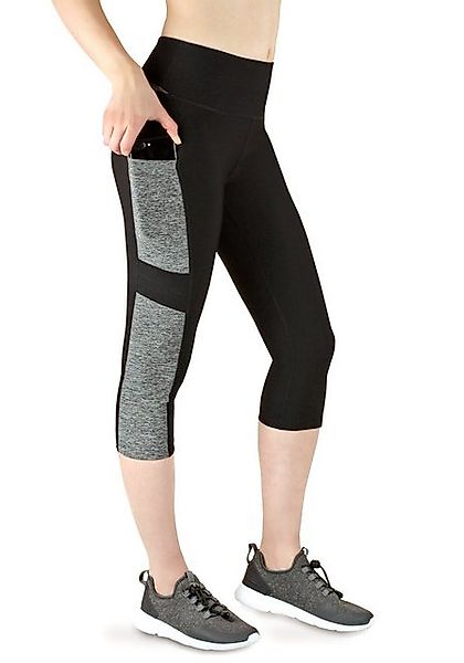 VS Variosports 3/4-Leggings Damen 3/4 Capri Leggings mit Seitentasche, hohe günstig online kaufen