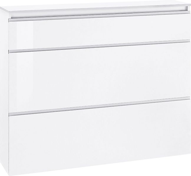 möbelando Schuhschrank Magione 121 x 108 x 26.5 cm (B/H/T) günstig online kaufen