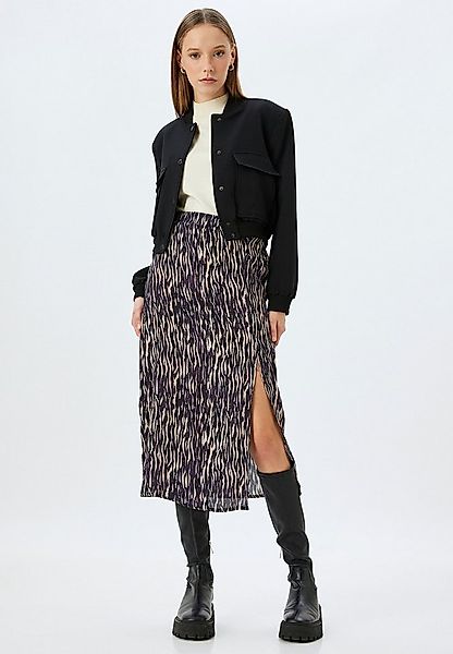 Koton A-Linien-Rock Midi Länge A Form A-Linien-Rock günstig online kaufen