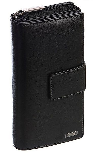 GreenLand Nature Geldbörse Black Nappa, mit günstig online kaufen