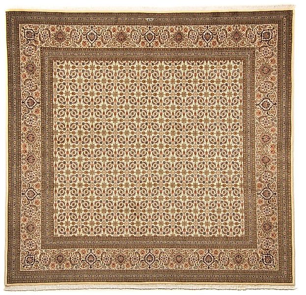 morgenland Orientteppich »Perser - Täbriz quadratisch - 248 x 243 cm - beig günstig online kaufen