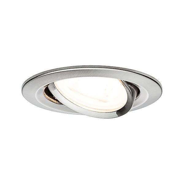 Paulmann "Einbauleuchte Nova schwenkbar rund 84mm 50° GU10 max. 35W 230V di günstig online kaufen