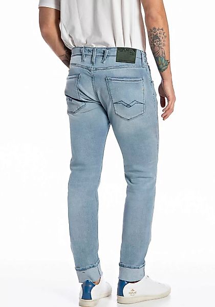 Replay Herren Jeans ANBASS - Slim Fit - Blau - Light Blue günstig online kaufen