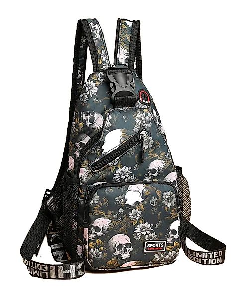 Einkaufszauber Daypack Designer Daypack Skull Totenkopf günstig online kaufen