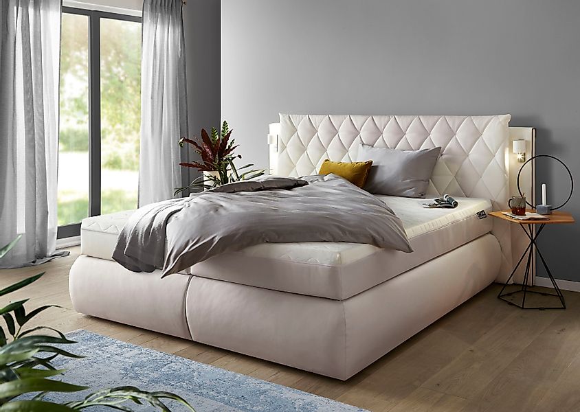 COLLECTION AB Boxspringbett, inklusive Bettkasten, LED-Beleuchtung günstig online kaufen