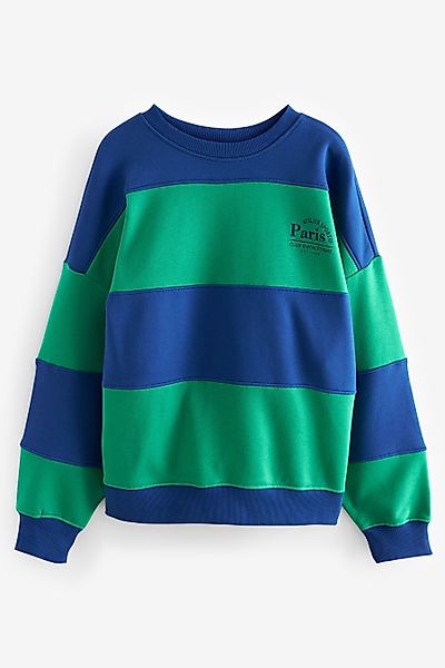 Next Sweatshirt Schweres Relaxed Fit Sweatshirt günstig online kaufen
