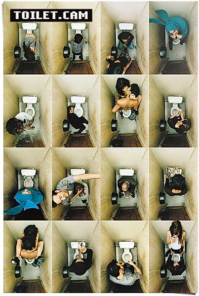 Reinders Poster "Poster Toilet.Cam 2 family", Schriftzug, (1 St.) günstig online kaufen