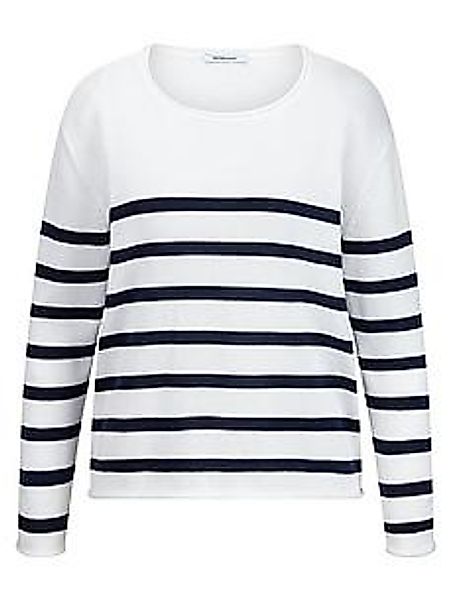 Rundhals-Pullover Peter Hahn weiss günstig online kaufen