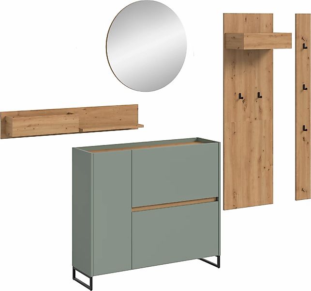 INOSIGN Garderoben-Set "EVRID, 5-teilig, Breite 236 cm, individuell stellba günstig online kaufen