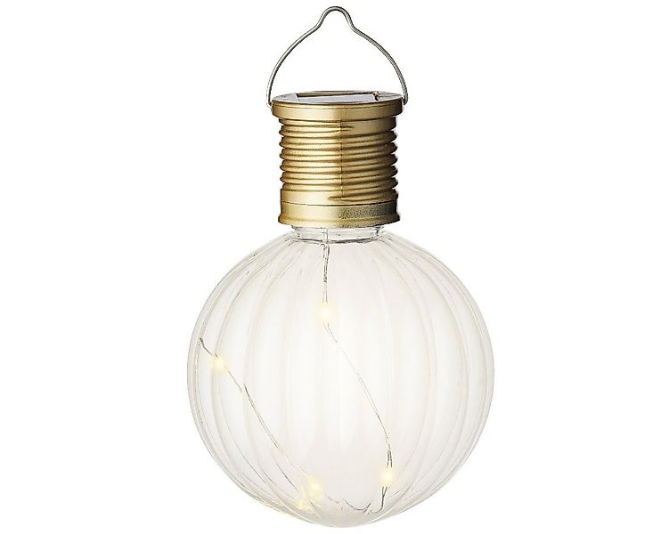 Lumineo LED Solarleuchte, Dauerlicht, warmweiß, Solar günstig online kaufen