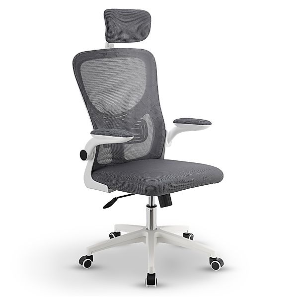 Juskys Bürostuhl Baltimore, Ergonomisch, höhenverstellbar, Rollen, günstig online kaufen