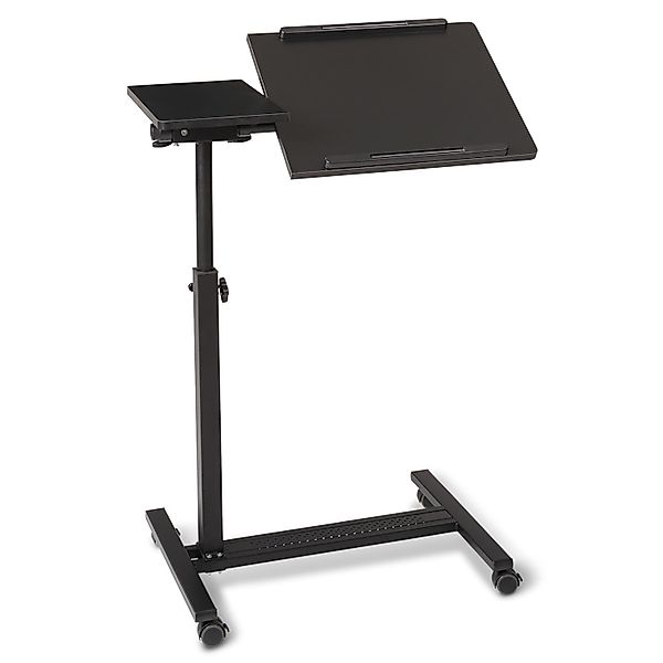 ELONEO Beistelltisch höhenverstellbar & breitenverstellbar mit Rollen & Fes günstig online kaufen