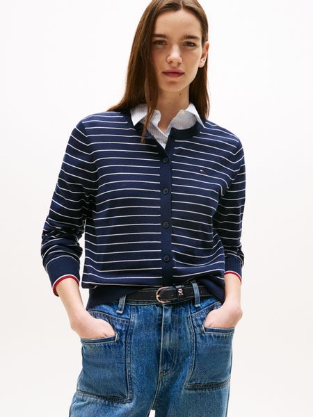 Tommy Hilfiger Cardigan CO JERSEY STITCH günstig online kaufen