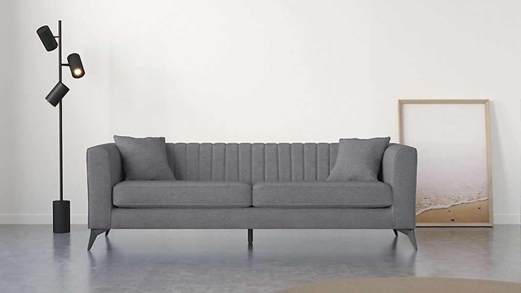 Places of Style 4-Sitzer »MATTHEW elegantes Designsofa, Maße B/T/H: 231/86/ günstig online kaufen