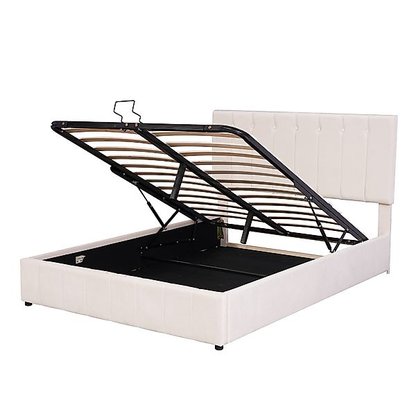 SOFTWEARY Polsterbett (Doppelbett mit Lattenrost und günstig online kaufen