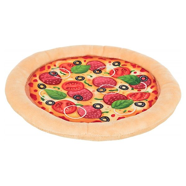 TRIXIE Tierkuscheltier Hundespielzeug Pizza Plüsch günstig online kaufen