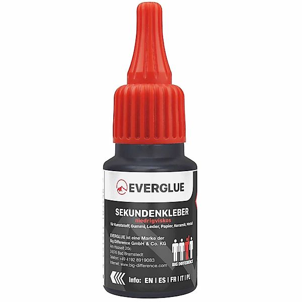 Everglue Sekundenkleber Everglue Sekundenkleber Cyanacrylat niedrigviskos günstig online kaufen