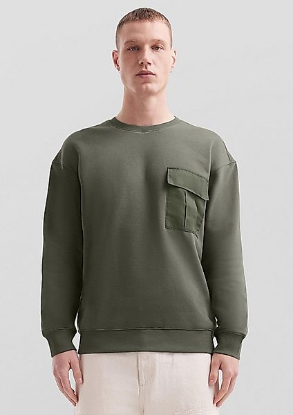 QS Sweatshirt Sweatshirt Sweatshirt mit Brusttasche günstig online kaufen