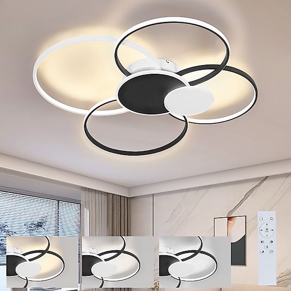 Nettlife LED Deckenleuchte Metall Acryl 72W günstig online kaufen