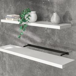 Casaria Wandboard, mit Halterung 50-110cm Schwebend günstig online kaufen