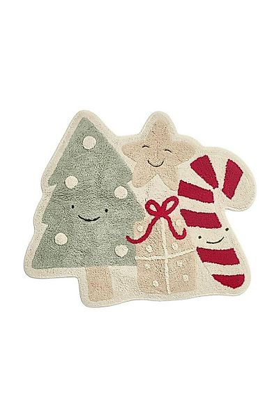 Next Badematte Weihnachtliche Badematte aus 100 % Baumwolle, Höhe 80 mm, Ba günstig online kaufen