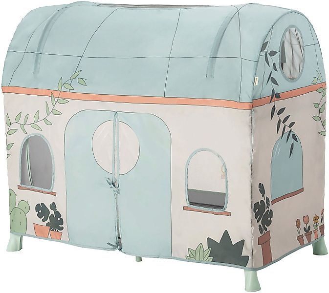 Hauck Bettzelt Travel Bed Cover, Plants Ergänzung für hauck Reisebetten (12 günstig online kaufen