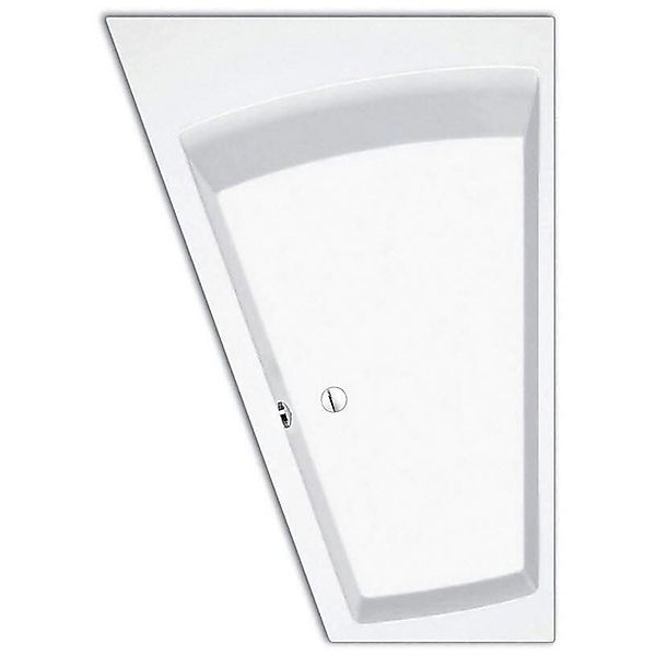 Steinkamp Eckbadewanne 170 x 110/65 cm Ecke Links Life Weiß günstig online kaufen