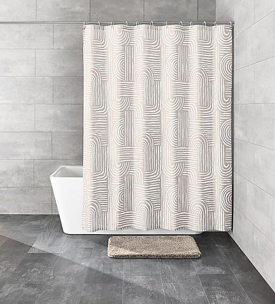 Kleine Wolke Duschvorhang Linja Breite 180 cm (Set) günstig online kaufen
