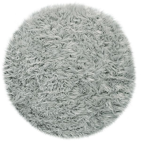 Paco Home Fellteppich »Playa 960«, rund, 64 mm Höhe, Kunstfell, Flokati-Opt günstig online kaufen